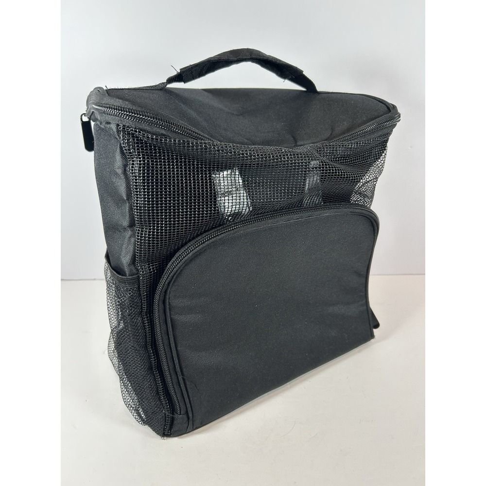 Mesh Shower Caddy Portable, Shower Tote Bag for Dorm Room Men/Women Black